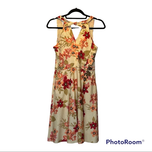 Ann Taylor LOFT Petites Fit & Flare Sleeveless Dress 4P - Picture 5 of 5